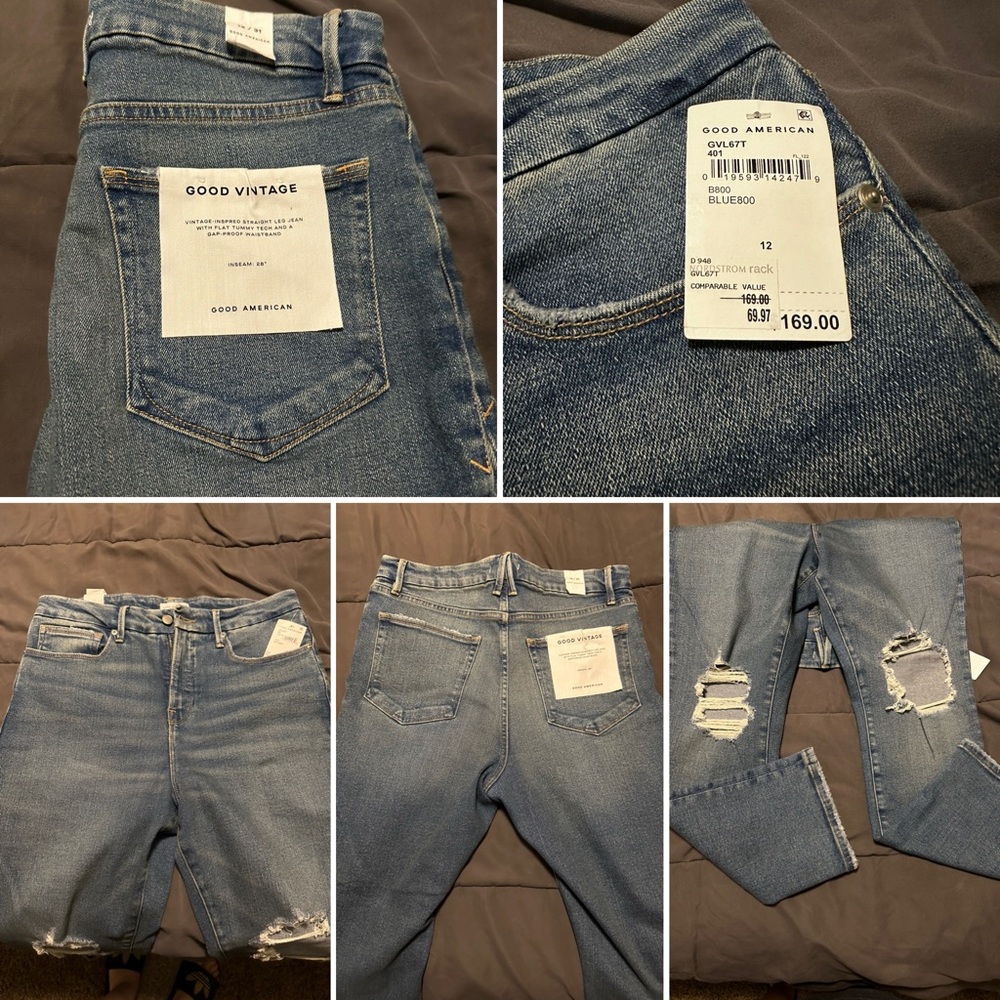 Good American Jeans NWT.